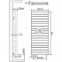 Радиатор  биметаллический Royal Thermo Piano Forte Tower 300 /Bianco Traffico - 18 секц.