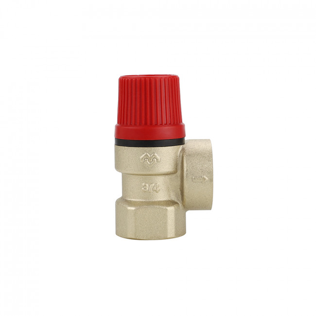 Клапан предохранительный (сбросной) Varmega VM16639 3/4" ВР, 10 бар, мембранный, латунь Клапан предохранительный (сбросной) Varmega VM16639 3/4" ВР, 10 бар, мембранный, латунь