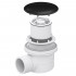 Сифон для душевых поддонов RGW Velplex QYD-06  D60 мм с сухим затвором, черный 18241106-04