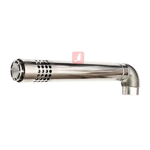 Комплект дымохода Ariston Gi7S D60/100 (дымоход 0,7 м и угол 90°) Комплект дымохода Ariston Gi7S D60/100 (дымоход 0,7 м и угол 90°)