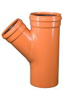 Тройник канализационный Ostendorf KGEA 400/315х45°