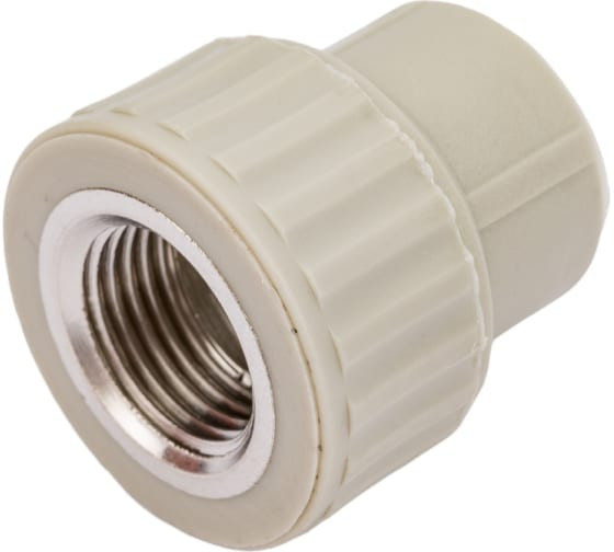 Муфта комбинированная, переходная Valfex PPR ВР 20х1/2", серая Муфта комбинированная, переходная Valfex PPR ВР 20х1/2", серая
