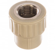 Муфта комбинированная, переходная Valfex PPR ВР 20х1/2", серая Муфта комбинированная, переходная Valfex PPR ВР 20х1/2", серая