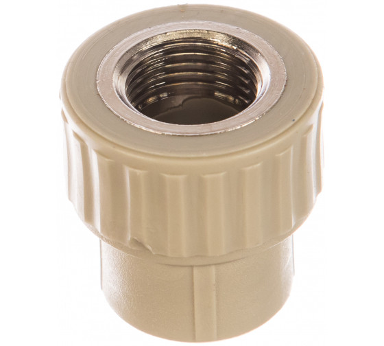 Муфта комбинированная, переходная Valfex PPR ВР 20х1/2", серая Муфта комбинированная, переходная Valfex PPR ВР 20х1/2", серая