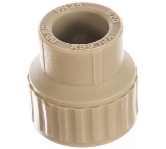 Муфта комбинированная, переходная Valfex PPR ВР 20х1/2", серая Муфта комбинированная, переходная Valfex PPR ВР 20х1/2", серая