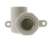 Колено комбинированное настенное FV-Plast PPR ВР 20х1/2", правое, серое Колено комбинированное настенное FV-Plast PPR ВР 20х1/2", правое, серое
