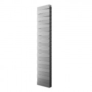 Радиатор  биметаллический Royal Thermo Piano Forte Tower 300 /Silver Satin — 22 секц.