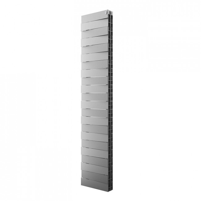 Радиатор биметаллический Royal Thermo Piano Forte Tower 300 /Silver Satin — 22 секц. Радиатор биметаллический Royal Thermo Piano Forte Tower 300 /Silver Satin — 22 секц.