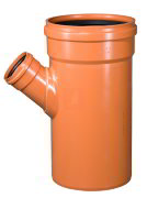 Тройник канализационный Ostendorf KGEA 500/200х45°