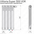 Радиатор биметаллический Royal Thermo Vittoria Super 300 VDR-4 секц.