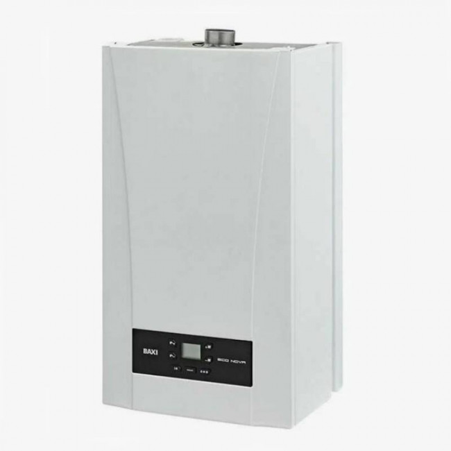 Настенный газовый котел Baxi ECO Nova 18F, 18 кВт, 2-контура, с закрытой камерой сгорания Настенный газовый котел Baxi ECO Nova 18F, 18 кВт, 2-контура, с закрытой камерой сгорания