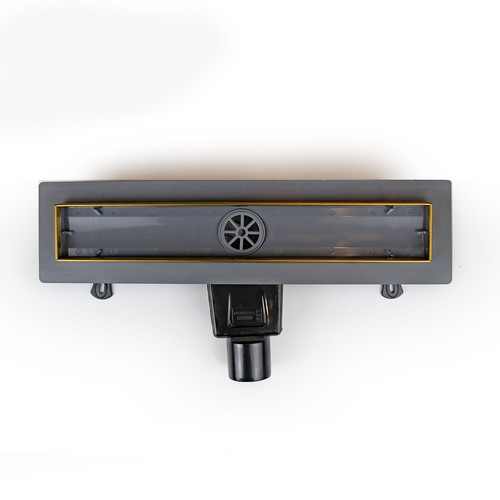 Душевой лоток RGW Drain Leo-30Gb-40 400 мм D50, на ножках, золото браш. 60213040-06 Душевой лоток RGW Drain Leo-30Gb-40 400 мм D50, на ножках, золото браш. 60213040-06