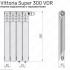 Радиатор биметаллический Royal Thermo Vittoria Super 300 VDR-8 секц.
