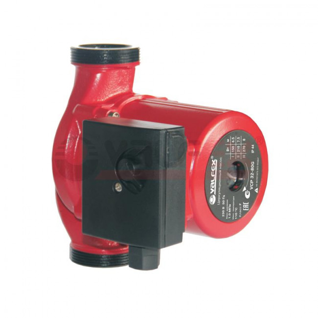 Насос циркуляционный Valfex VCP 32-80G 180 (с гайками) Насос циркуляционный Valfex VCP 32-80G 180 (с гайками)