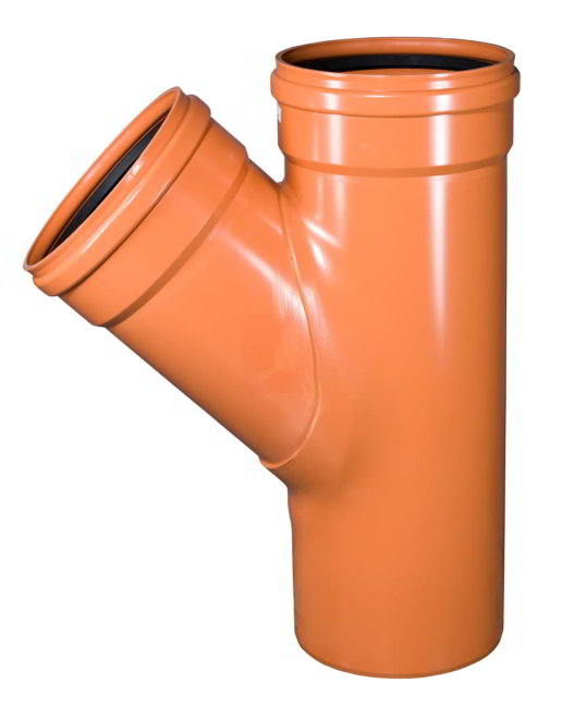Тройник канализационный Ostendorf KGEA 500/500х45°