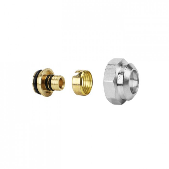 Адаптер резьбовой Varmega 20х2-3/4"E, евроконус, серия VM092, латунь, VM09204