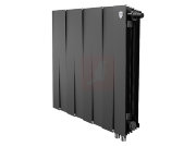 Биметаллический радиатор Royal Thermo Piano Forte 500 VDR Noir Sable, 8 секций