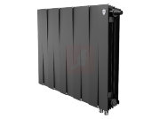 Биметаллический радиатор Royal Thermo Piano Forte 500 VDR Noir Sable, 10 секций