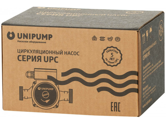 Насос циркуляционный Unipump UPC 25/60 180 50058 Насос циркуляционный Unipump UPC 25/60 180 50058