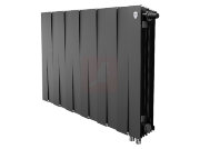 Биметаллический радиатор Royal Thermo Piano Forte 500 VDR Noir Sable, 12секций