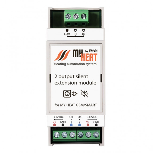 Блок симисторов на 2 выхода MyHeat RL2S Блок симисторов на 2 выхода MyHeat RL2S
